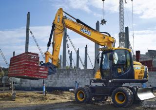 Mobiele graafmachines JCB JS145W