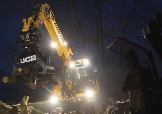 Rupsgraafmachines JCB JS160W