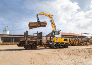 Graafmachines in overslaguitvoering Liebherr LH 35 M Timber Litronic