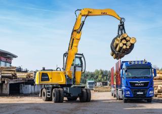 Graafmachines in overslaguitvoering Liebherr LH 50 M Timber Litronic