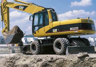 Mobiele graafmachines Caterpillar M 322 C Mono
