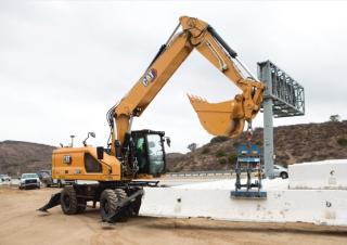 Mobiele graafmachines Caterpillar M322