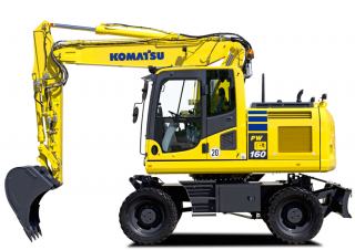 Mobiele graafmachines Komatsu PW160-10