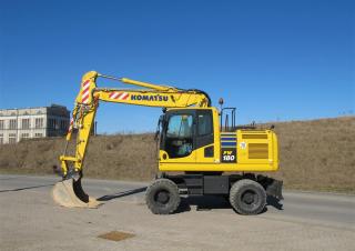 Mobiele graafmachines Komatsu PW180-10