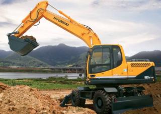 Mobiele graafmachines Hyundai R180W-9S