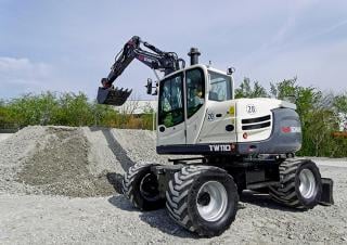 Mobiele graafmachines Schaeff TW 110