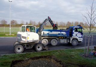 Mobiele graafmachines Schaeff TW 75