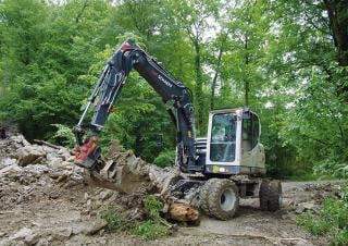 Mobiele graafmachines Schaeff TW 95