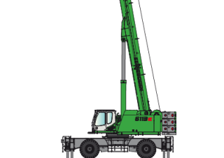 Mobiele kranen - Telescooparm Sennebogen 6113E