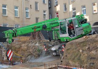 Mobiele kranen - Telescooparm Sennebogen 613E