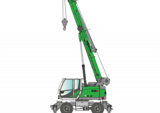 Mobiele kranen - Telescooparm Sennebogen 613E