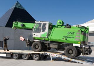 Mobiele kranen - Telescooparm Sennebogen 643E