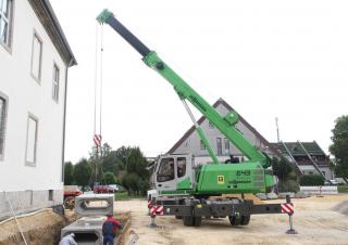Mobiele kranen - Telescooparm Sennebogen 643E