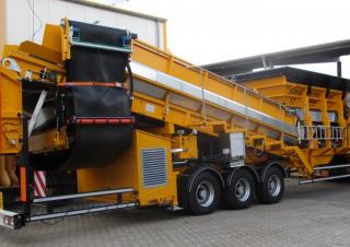 Mobiele zeefinstallaties Backers 3-mal17