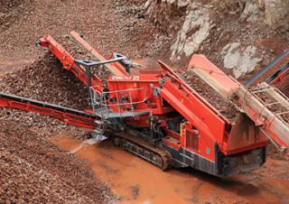 Mobiele zeefinstallaties Terex-Finlay 873+