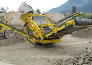 Mobiele zeefinstallaties Keestrack Frontier 4518 T