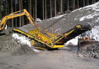 Mobiele zeefinstallaties Keestrack Frontier 4518 T