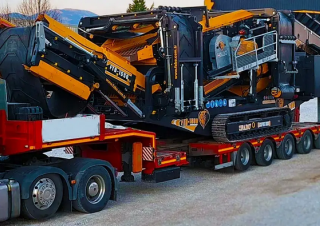 Mobiele zeefinstallaties FABO FTB-1550