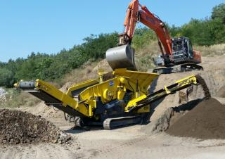Mobiele zeefinstallaties Keestrack K2