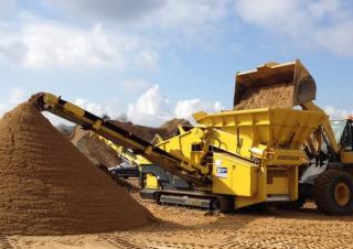 Mobiele zeefinstallaties Keestrack K3