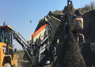 Mobiele zeefinstallaties Metso Lokotrack ST2.8E