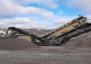Mobiele zeefinstallaties Metso Lokotrack ST4.10E