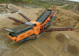 Mobiele zeefinstallaties Rockster RTS514