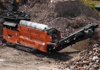 Mobiele zeefinstallaties met trommel Rockster RTT517