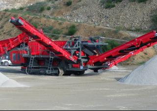 Mobiele zeefinstallaties Gipo S 2160/2