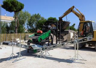Mobiele zeefinstallaties Komplet WV 2080