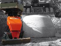 Aanbouwdelen Compactors voor hydraulische graafmachines MTS V 4
