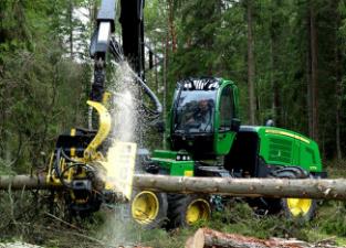 Bosbouwmachines Oogstmachines John Deere 1270 E