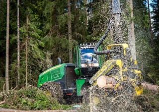 Bosbouwmachines Oogstmachines John Deere 1270 G