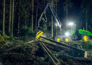 Bosbouwmachines Oogstmachines John Deere 1270 G