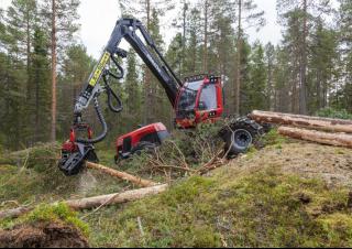 Bosbouwmachines Oogstmachines Komatsu 911