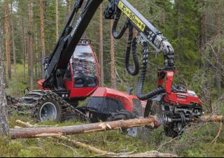Bosbouwmachines Oogstmachines Komatsu 911