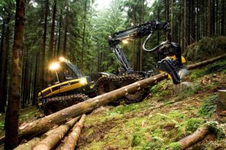Bosbouwmachines Oogstmachines Ponsse Ergo