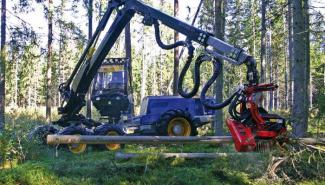 Bosbouwmachines Oogstmachines Rottne H 11