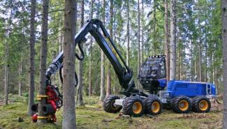 Bosbouwmachines Oogstmachines Rottne H 11