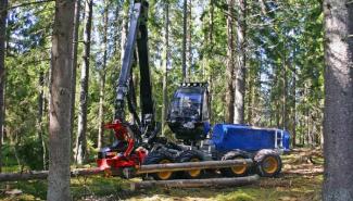 Bosbouwmachines Oogstmachines Rottne H 11
