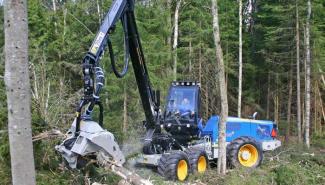 Bosbouwmachines Oogstmachines Rottne H 14 B