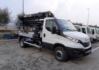 Knikarmhoogwerker Op aanhangwagen gemonteerde knikarmhoogwerkers France Elévateur ZED 23.3 JHL