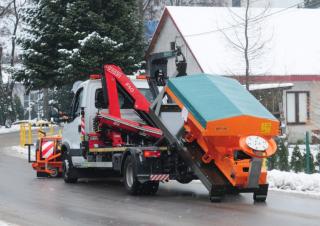 Apparatuur winteronderhoud Spreader Units Opbouwspreadingassemblages Pronar EPT 21