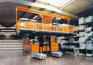 Orderverzameltrucks Hubtex KP