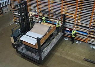 Orderverzameltrucks Hubtex VK