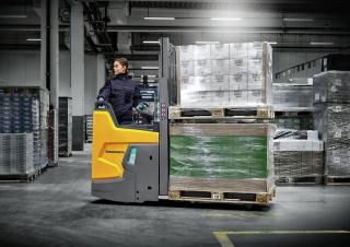 Pallet Stapelaars Pallet Stackers Sta op Rider Platform Jungheinrich ERD 220i
