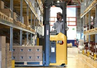 Pallet Stapelaars Pallet Stackers Sta op Rider Platform Caterpillar NSR12N2