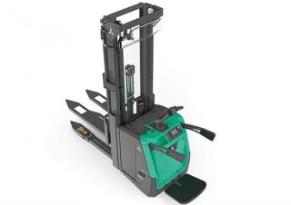 Pallet Stapelaars Pallet Stackers Sta op Rider Platform Mitsubishi SBF12N3R 