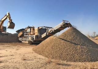 Puinrecyclinginstallaties Tesab 1150TC 