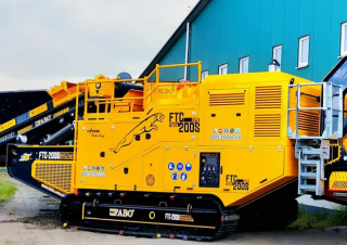 Puinrecyclinginstallaties FABO FTC-200-s